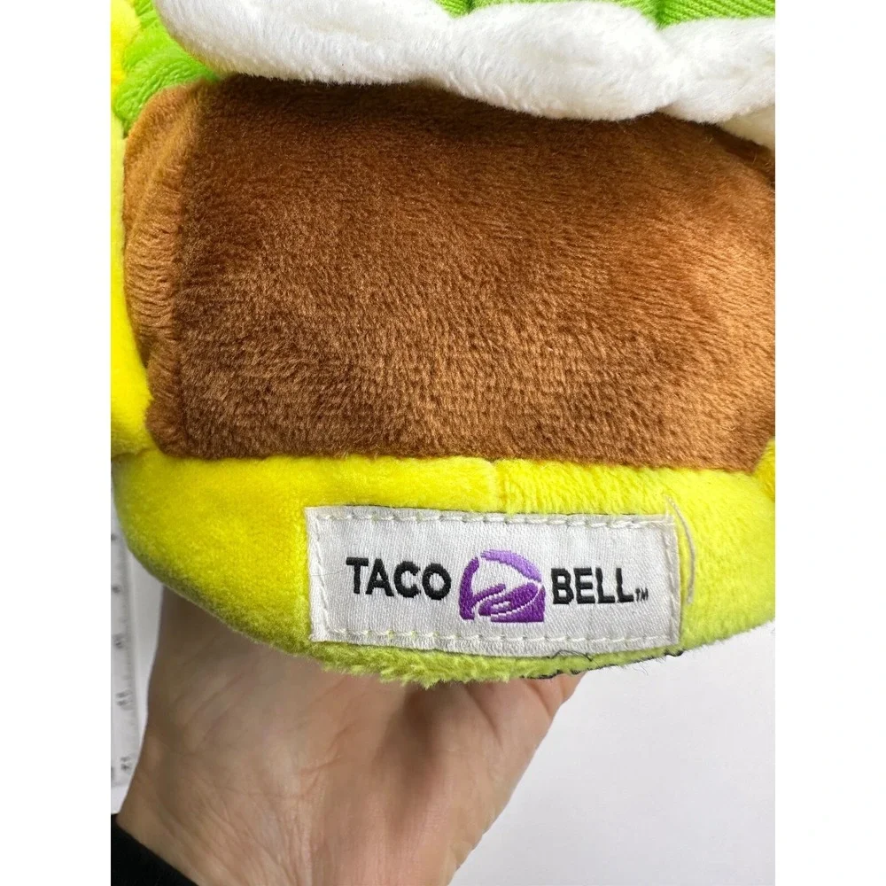 Taco Bell slippers Rare Plush Novelty Measure 11